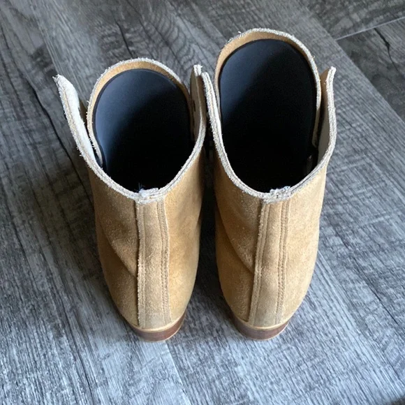 VINTAGE Riedell | Model 130M BOOTS ONLY Mens Size 5 Tan Discontinued Rental W6.5 - Picture 6 of 17